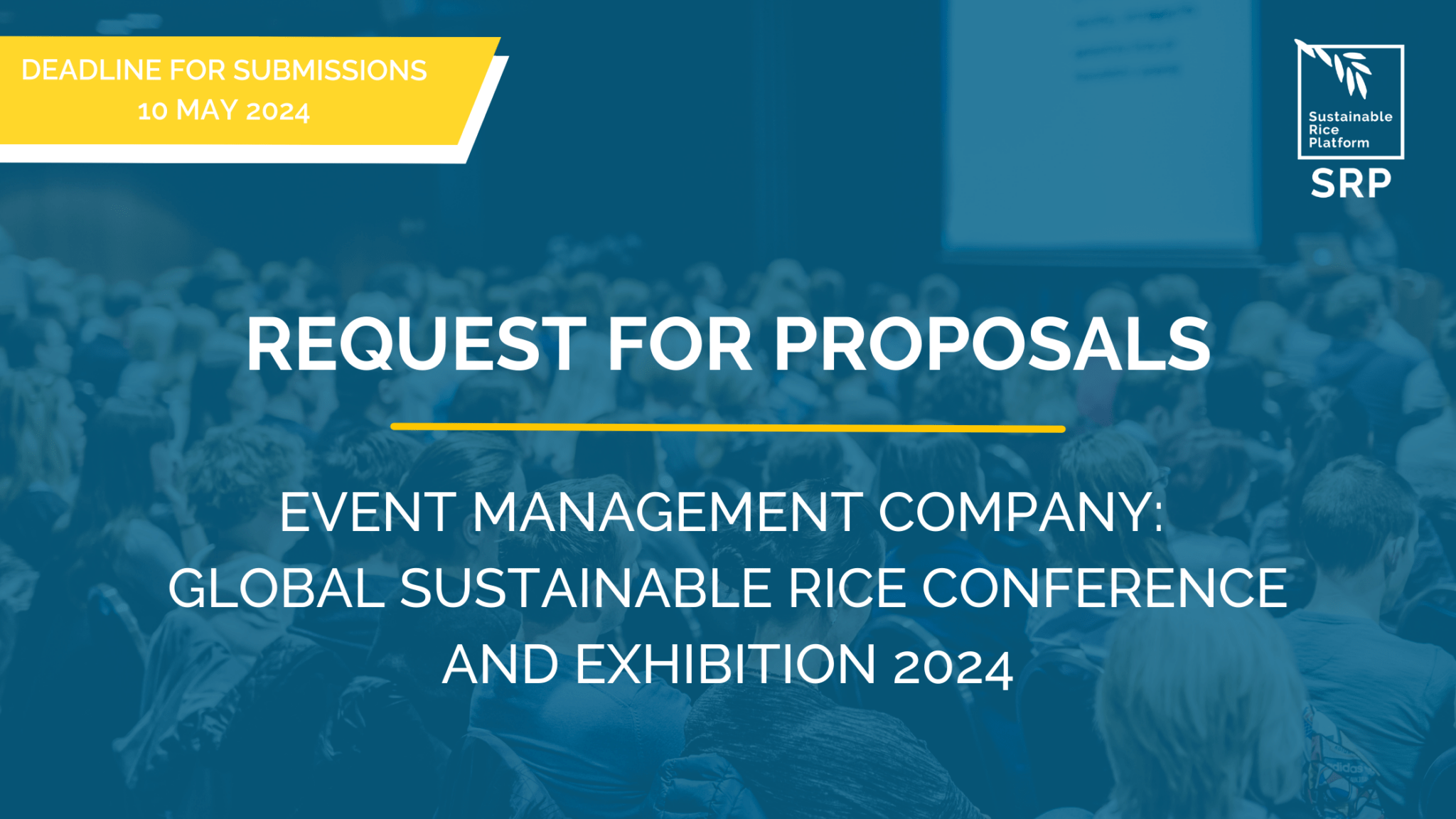 Request for Proposals Event Management Global Sustainable Rice