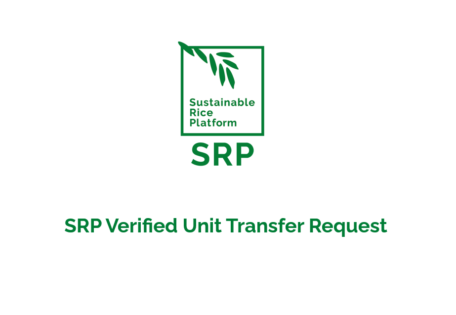 SRP Verified Unit Transfer Request