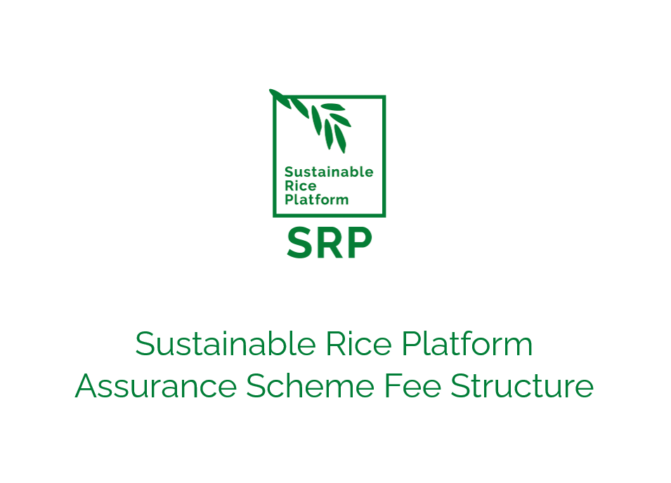 SRP Assurance Scheme V 2.0 Fee Structure 